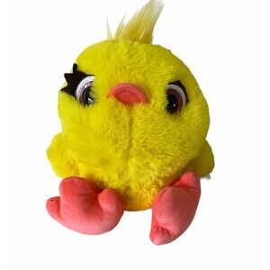 Disney Pixar Toy Story 4 Ducky Talking Plush Approximately 10” Yellow Duck EUC